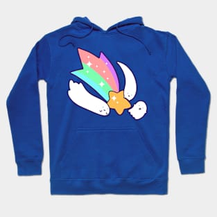 Pastel Shooting Star Ghosts Hoodie